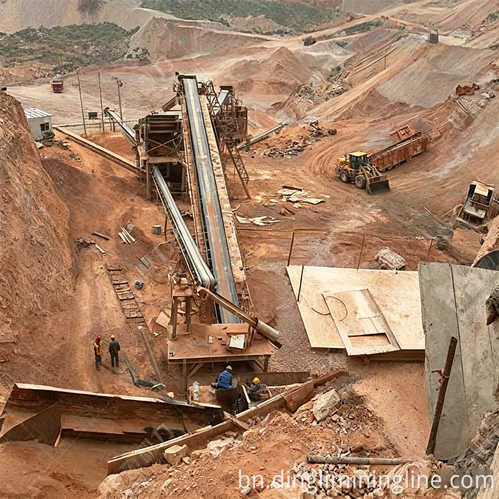Dolomite crushing plant